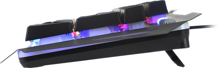 SPEEDLINK "LUNERA RGB Rainbow" Vezetékes gaming fém USB Billentyűzet Fekete HUN