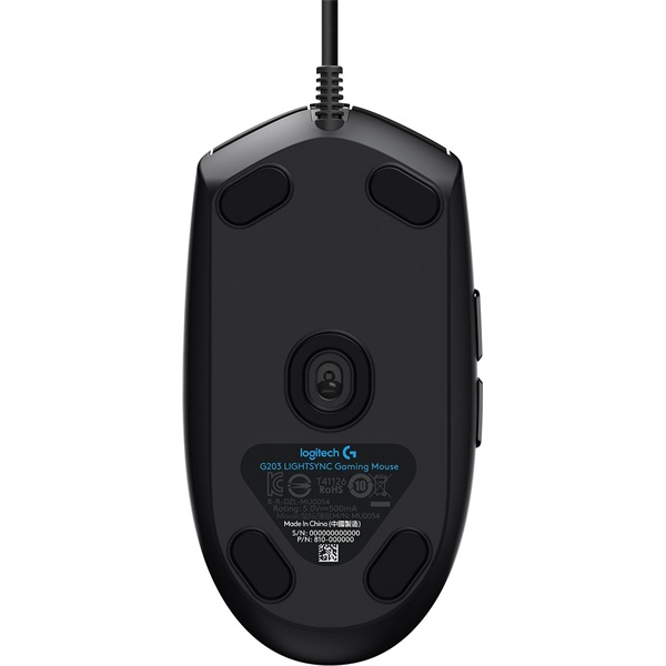 Logitech G102 LIGHTSYNC gaming egér fekete (910-005823)
