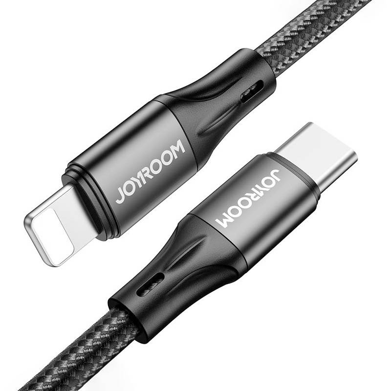 Cable Type-C Lightning 20W 1m Joyroom S-1024N1-PD (black) Cable Type-C Lightning 20W 1m Joyroom S-1024N1-PD (black)