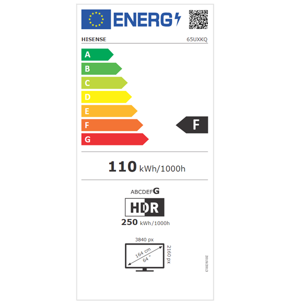 Hisense 65" 65UXKQ 4K UHD Smart Mini-LED ULED TV Hisense 65" 65UXKQ 4K UHD Smart Mini-LED ULED TV