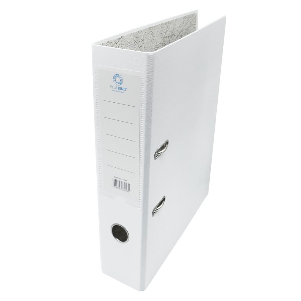 Bluering Iratrendező A4, 7,5cm,lapraszerelt,  Smart fehér