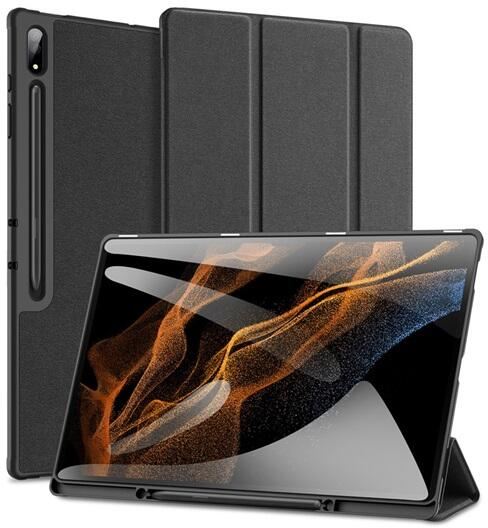 Dux Ducis Domo Samsung Galaxy Tab S9 Ultra bőr hatású tablet tok fekete (GP-147076) Dux Ducis Domo Samsung Galaxy Tab S9 Ultra bőr hatású tablet tok fekete (GP-147076)