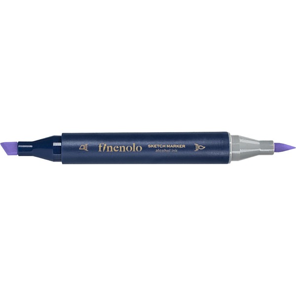 Deli Finenolo 83 - Lavender kétvégű permanent ART marker Deli Finenolo 83 - Lavender kétvégű permanent ART marker