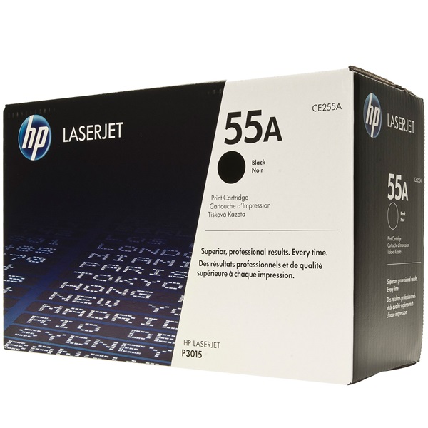 HP CE255A fekete toner (55A) HP CE255A fekete toner (55A)
