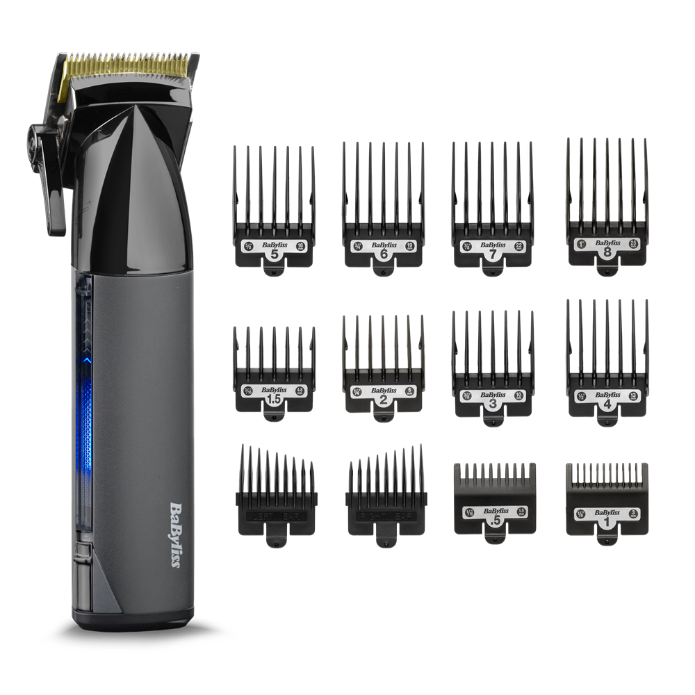BaByliss E991E Super-X Metal vezeték nélküli hajvágó Fekete
