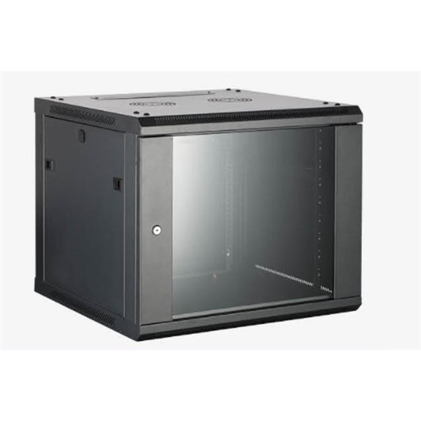 Hikvision 19" fali kivitel 12U 600x450x635 Rackszekrény Fekete Hikvision 19" fali kivitel 12U 600x450x635 Rackszekrény Fekete