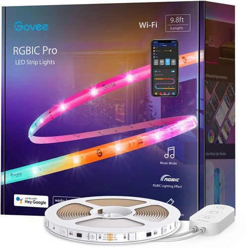 Govee Wi-Fi RGBIC LED Szalag 4m (GOVH619Z) Govee Wi-Fi RGBIC LED Szalag 4m (GOVH619Z)