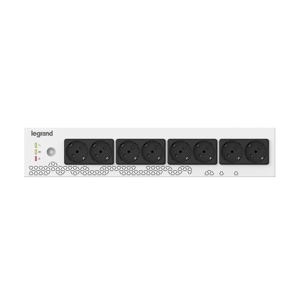 Legrand KEOR uPDU 800VA 19" 8xSCH szünetmentes elosztósor (310332)