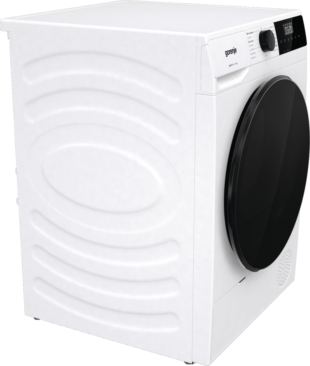 Gorenje DHNA92 Hőszivattyús szárítógép – 9 Kg, B Energiaosztály,  AutoDrain