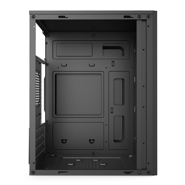 IRIS Q2515 fekete (táp nélküli) mATX számítógépház