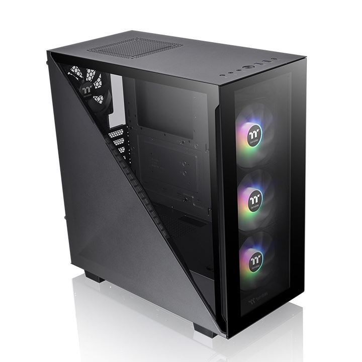 Thermaltake Divider 300 TG ARGB táp nélküli ablakos ház fekete (CA-1S2-00M1WN-01) Thermaltake Divider 300 TG ARGB táp nélküli ablakos ház fekete (CA-1S2-00M1WN-01)