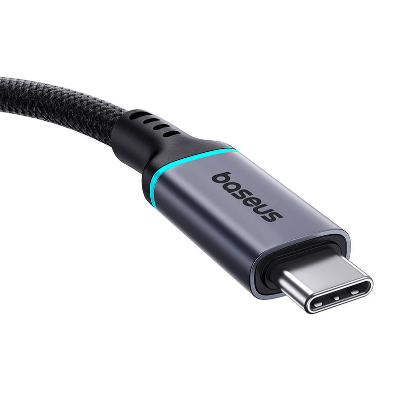 Baseus High Definition extension cable USB-C Male to Female 10Gbps, 0,5m (black) Baseus High Definition extension cable USB-C Male to Female 10Gbps, 0,5m (black)