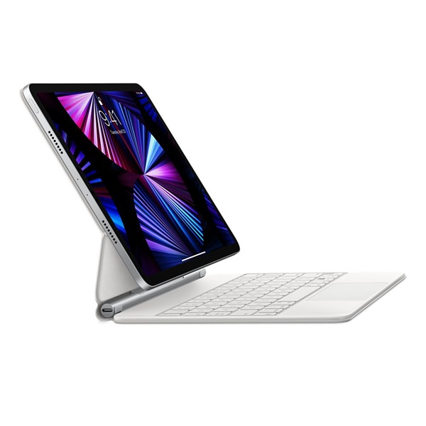 Apple Magic Keyboard iPad Pro 11" (4. gen) billentyűzet magyar fehér (MJQJ3MG/A)