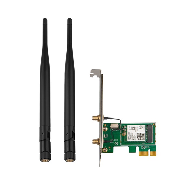 Tenda E30 WiFi6 2x5dBi Bluetooth 5.0 PCI-E Adapter