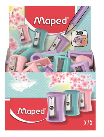 Hegyező display, egylyukú, MAPED "Vivo", vegyes pasztell színek