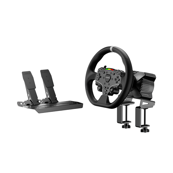 Moza Racing kormány R3 PC Szimulátor szett Direct Drive R3 bázis ES kormány SR-P Lite pedál bilincs Moza Racing kormány R3 PC Szimulátor szett Direct Drive R3 bázis ES kormány SR-P Lite pedál bilincs