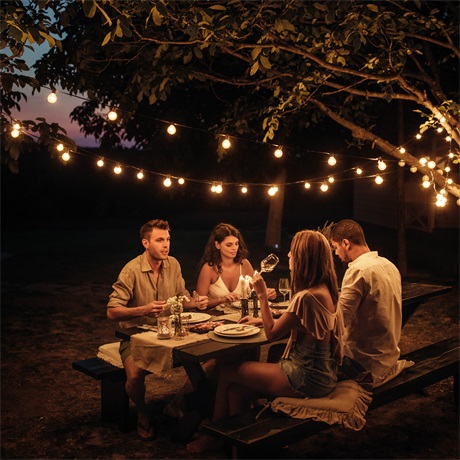 Garden of Eden 11745 SMART SZOLÁR FÉNYFÜZÉR BLUETOOTH