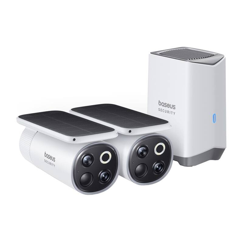 Baseus S1 Pro 3K Dual kültéri kamera Fehér 