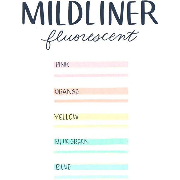 Zebra Mildliner Fluorescent 5db-os kettős végű szövegkiemelő készlet Zebra Mildliner Fluorescent 5db-os kettős végű szövegkiemelő készlet