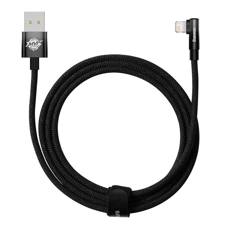 Baseus MVP 2 Lightning kábel 2m 20W fekete (CAVP000101)