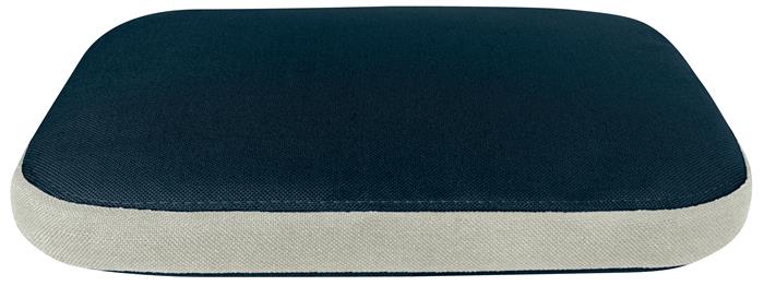 Ülőpárna, ergonómiai, szövetborítású, LEITZ "Ergo", sötétszürke