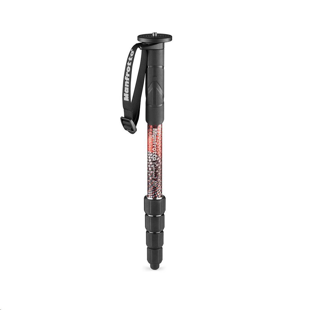 Manfrotto MMELMIIA5RD monopod piros