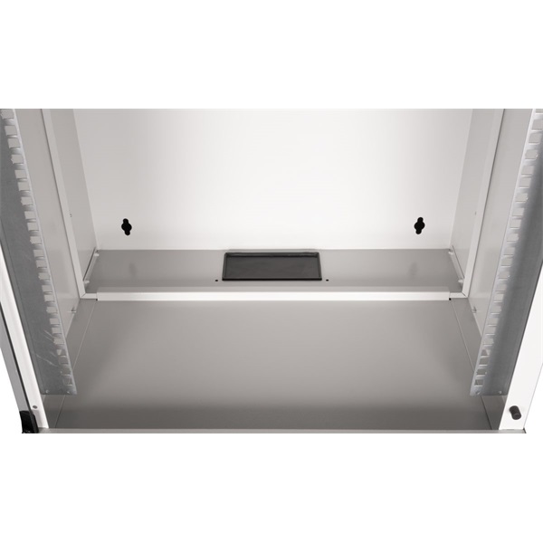 Equip Fali Rackszekrény  EWM-09-5440-G  19" 9U 540x400mm  lapra szerelt Szürke 