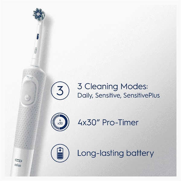 Braun Oral-B Vitality PRO D103 White elektromos fogkefe