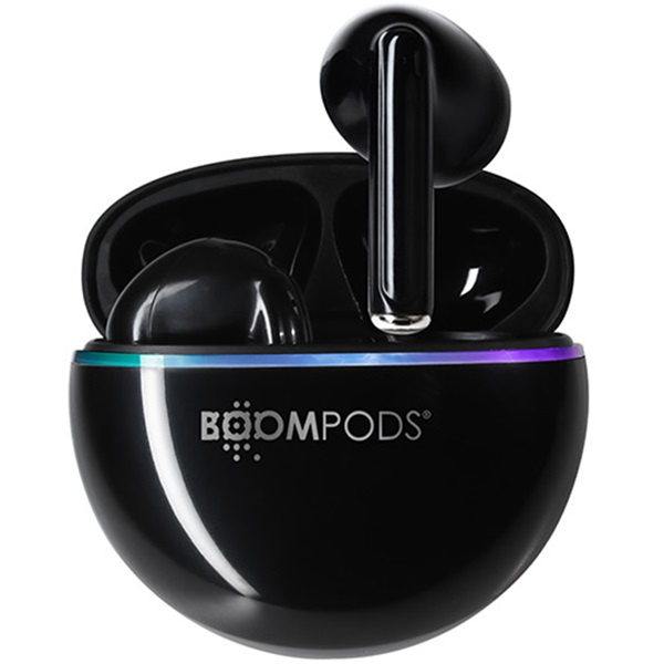 Boompods Earshot TWS fekete vezeték nélküli stereo headset