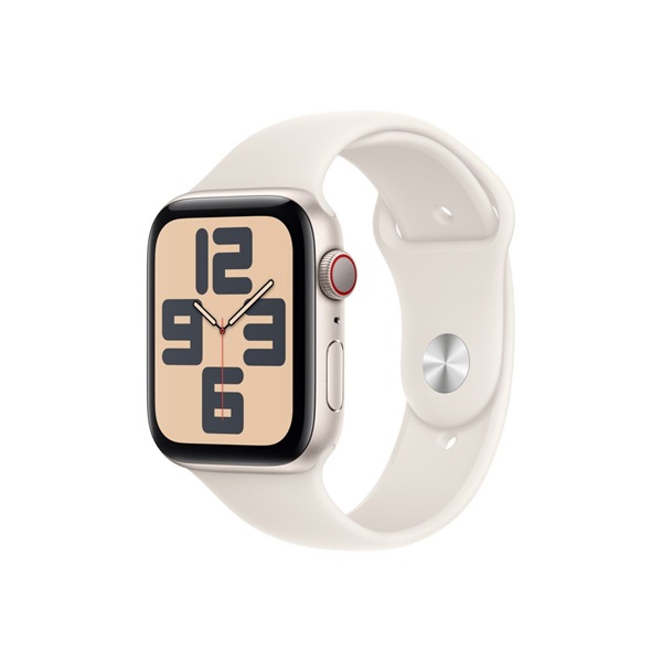 Apple Watch SE2 v3 Cellular (44mm) csillagfény alumínium tok csillagfény sportszíj (M/L) okosóra Apple Watch SE2 v3 Cellular (44mm) csillagfény alumínium tok csillagfény sportszíj (M/L) okosóra
