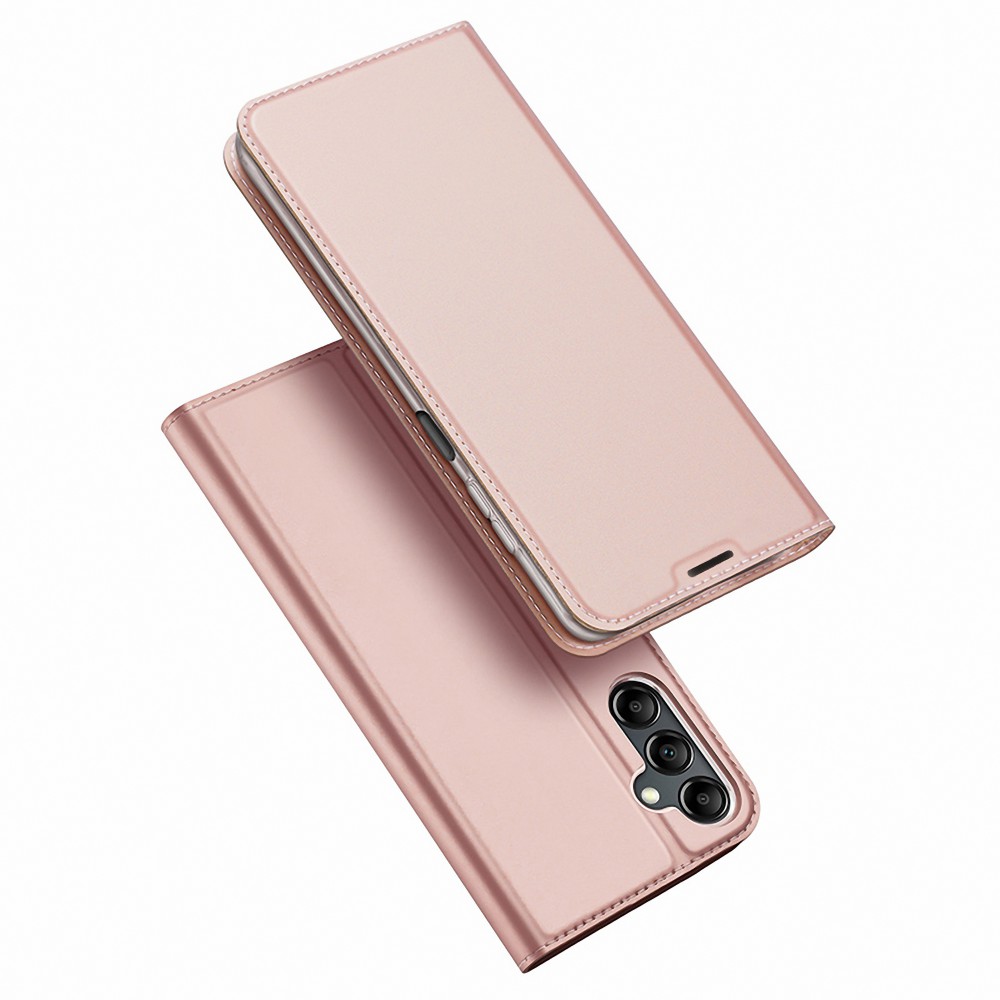 Samsung Galaxy A26 5G oldalra nyíló tok,Rosegold