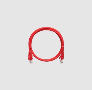 Nikomax Patch kábel S/FTP, CAT6a, LSZH, 1m, piros