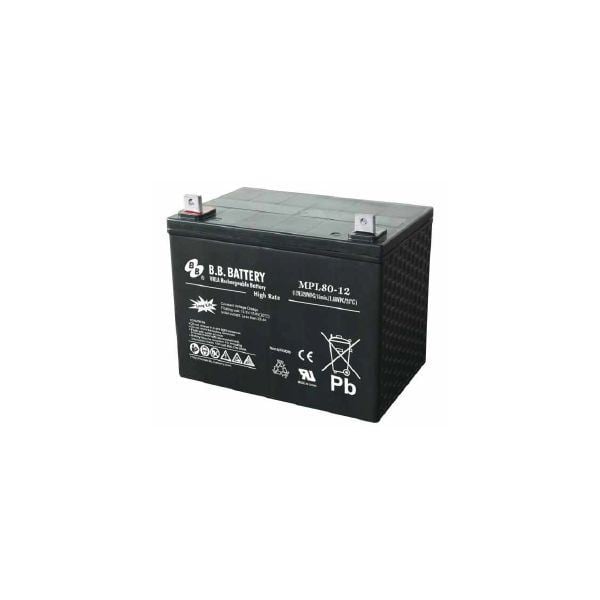 BB AGM akkumulátor szünetmentes tápegységekhez  (AQBB12/80HRL)