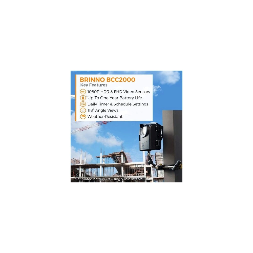 Brinno BCC2000Plus Construction Time Lapse Bundle