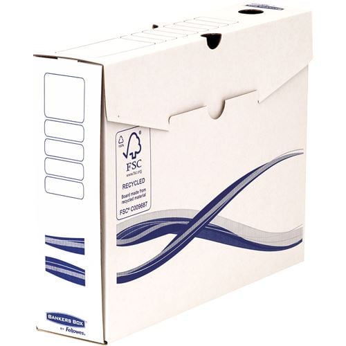 Fellowes Bankers Box Basic archiváló doboz A4, 80mm, 10db (4460103)