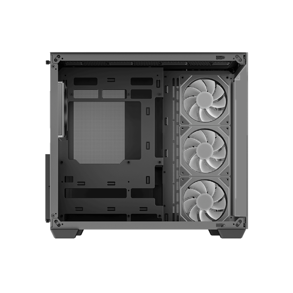 DeepCool CG530 4F ablakos 4x12cm A-RGB  BTF  ATX Számítógépház Fekete  
