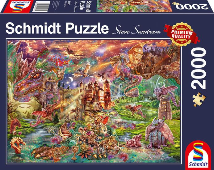 Schmidt Sárkányok kincse 2000 db-os puzzle (58971) Schmidt Sárkányok kincse 2000 db-os puzzle (58971)