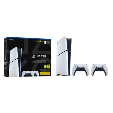 Sony PlayStation®5 digitális kiadás 825 GB E-CHASSIS 2db Két DualSense® vezeték nélküli konzol