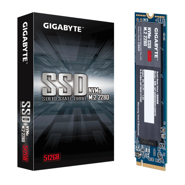 GIGABYTE M.2 2280 NVMe 512GB SSD