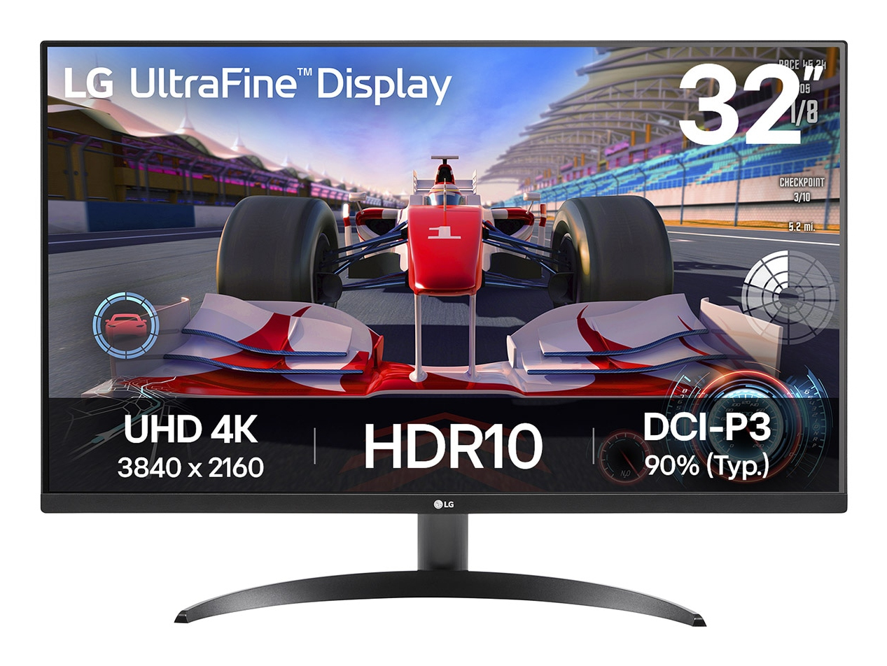 LG 32"   32UR500K-B Monitor - 3480x2160, 4K, LED, VA, Hangszóró, Fekete