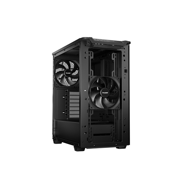Be Quiet!    Pure Base 501  ATX fekete Számítógépház