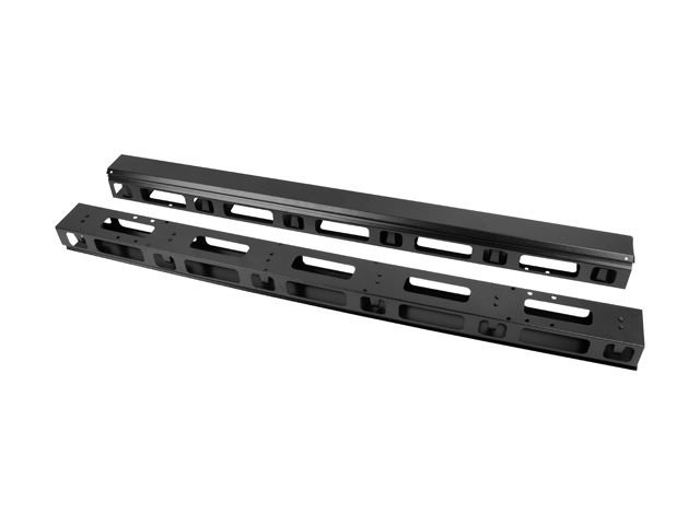 Lanberg 27U 19" fésűs kábelrendező fekete (AK-1207-B)