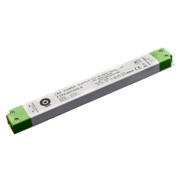 POS Power FTPC30C500-S 500mA/30~60V 30W IP20 vékony LED tápegység POS Power FTPC30C500-S 500mA/30~60V 30W IP20 vékony LED tápegység