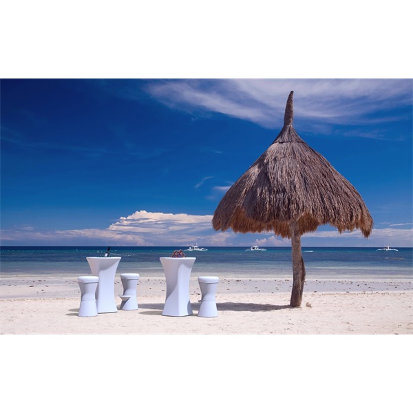 NG Bahama 110 napelemes RGB LED kör asztal (MOBBH110SSNW)