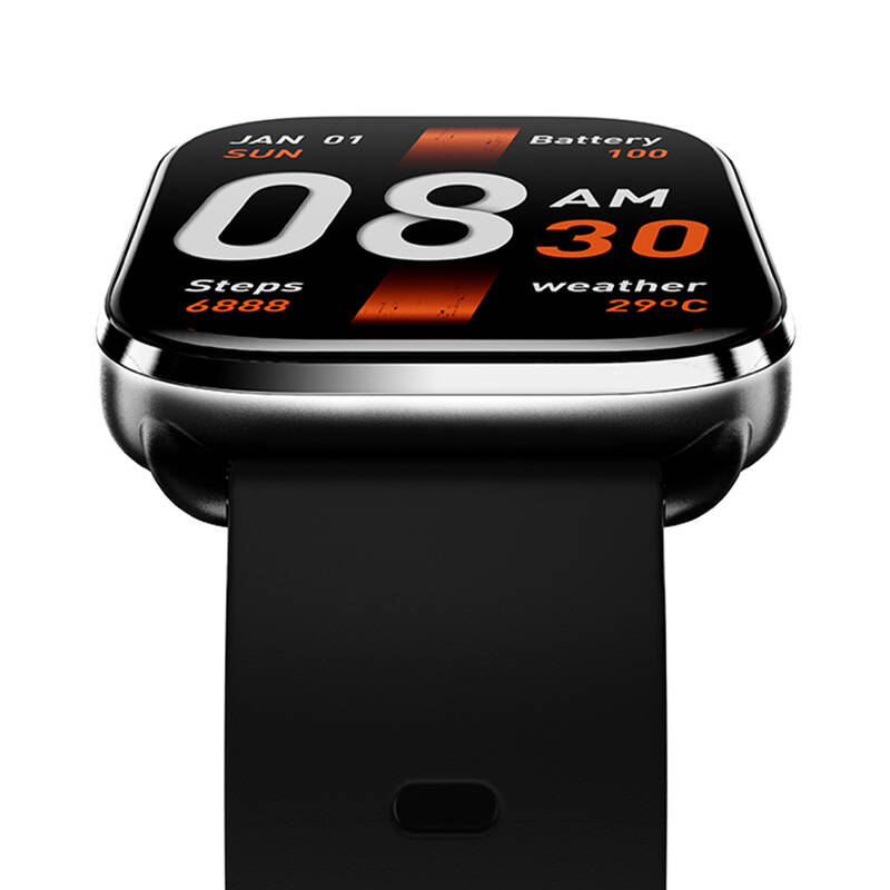 QCY WATCH GS Okosóra Fekete QCY WATCH GS Okosóra Fekete