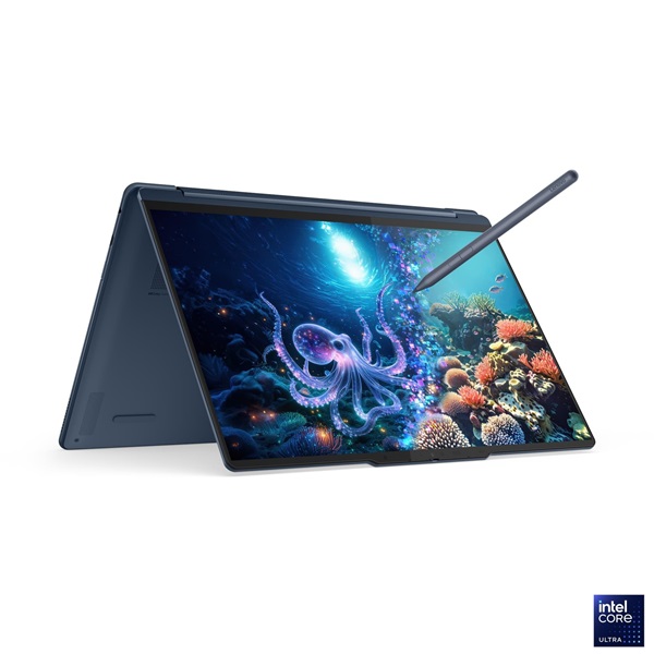 Lenovo Yoga 9 9 2-in-1 14ILL10 14"OLED/Intel Core Ultra 7-256V/16GB/1TB/Int.VGA/Win11/kék laptop