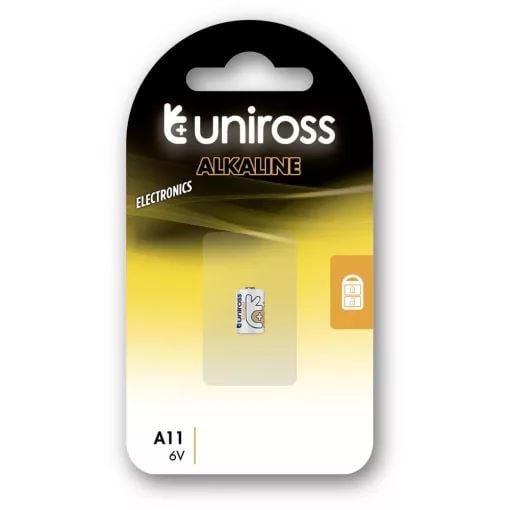 Uniross A11/11A 6V alkáli elem (U1A11) Uniross A11/11A 6V alkáli elem (U1A11)