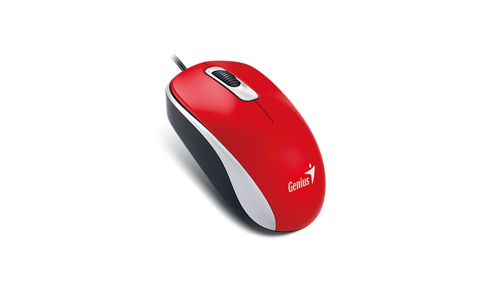 Genius DX-110 optikai egér Passion Red (31010116104)