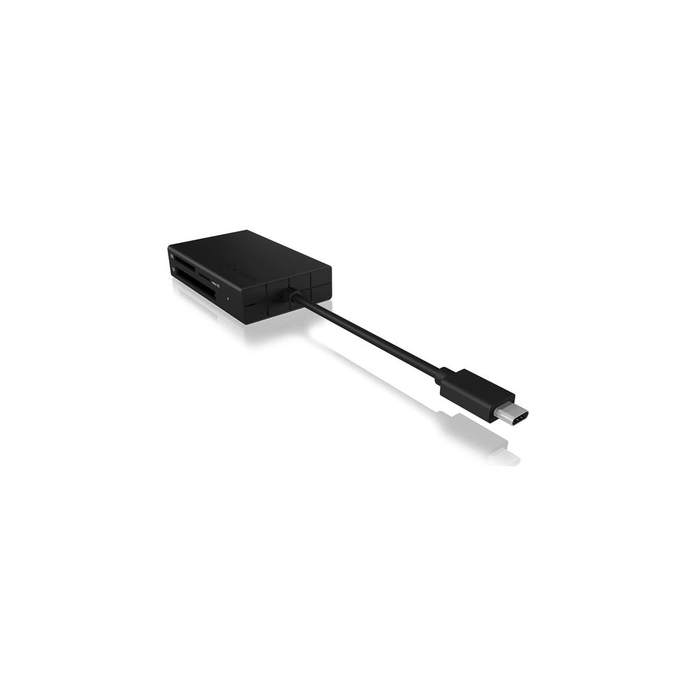 Raidsonic IcyBox IB-CR401-C3 Külső Multi-C USB3.0 csatlakozós kártyaolvasó Fekete