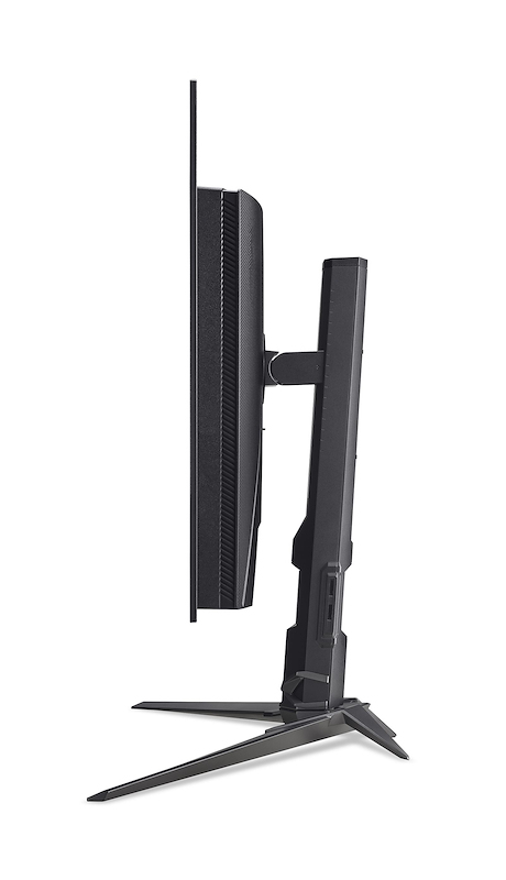 Acer 31.5" Predator X32X3bmiiphuzx  Monitor - 3840x2160, 4K, UHD, OLED, 240Hz, 0,03ms, Ívelt, Hangszóró, FreeSync, Pivot, Gamer, Fekete